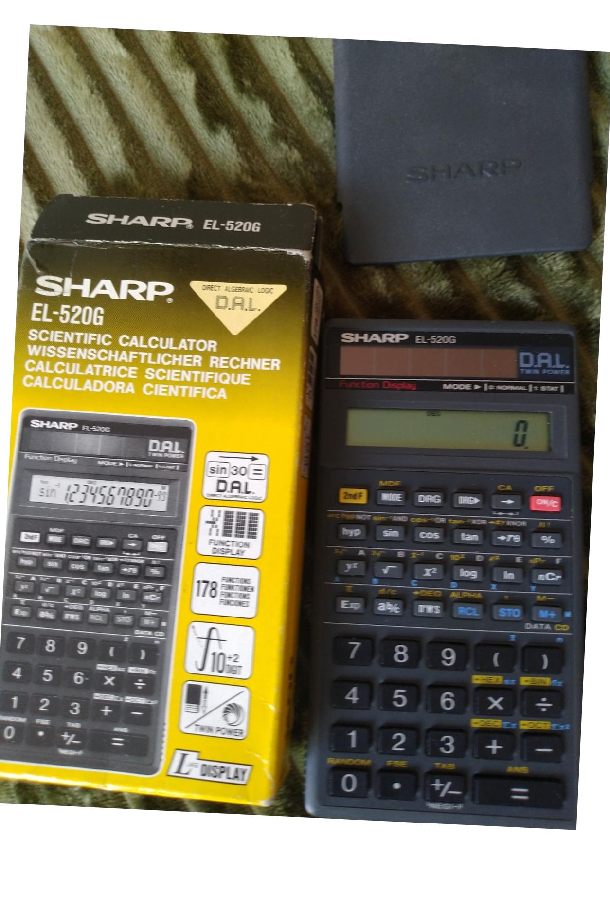 ماشین حساب Sharp . EL- 520G
