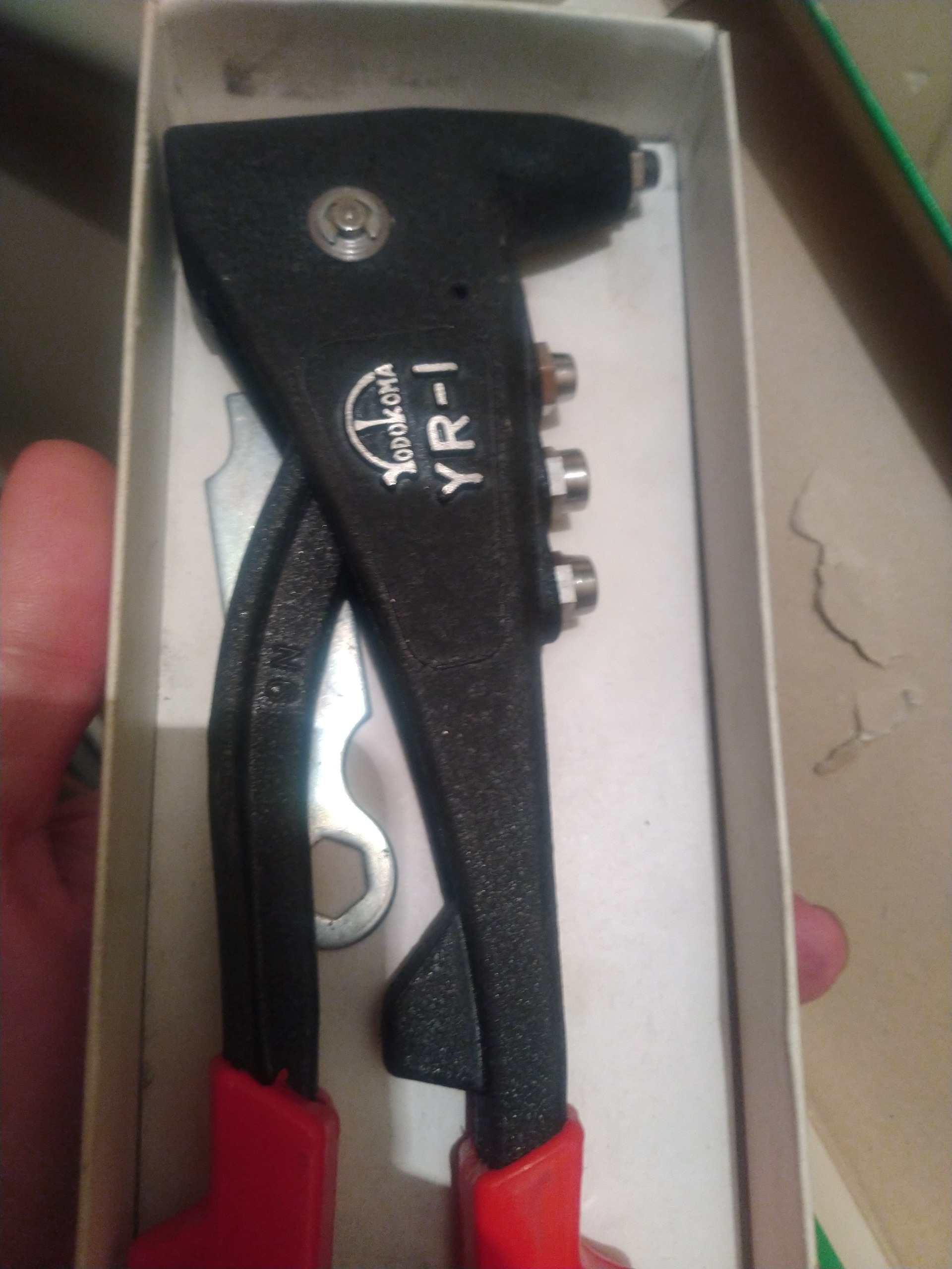 انبر پرچ دستی اصل ژاپن YODOKOMA