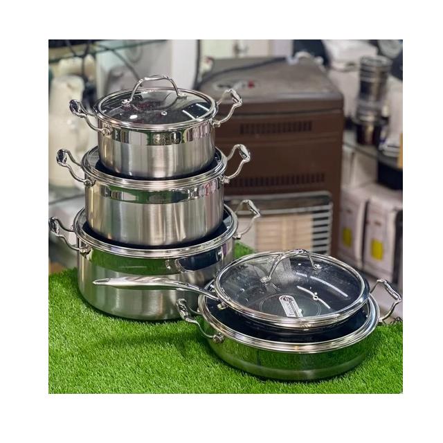 قابلمه 10 پارچه لایف اسمایل کف لیزری