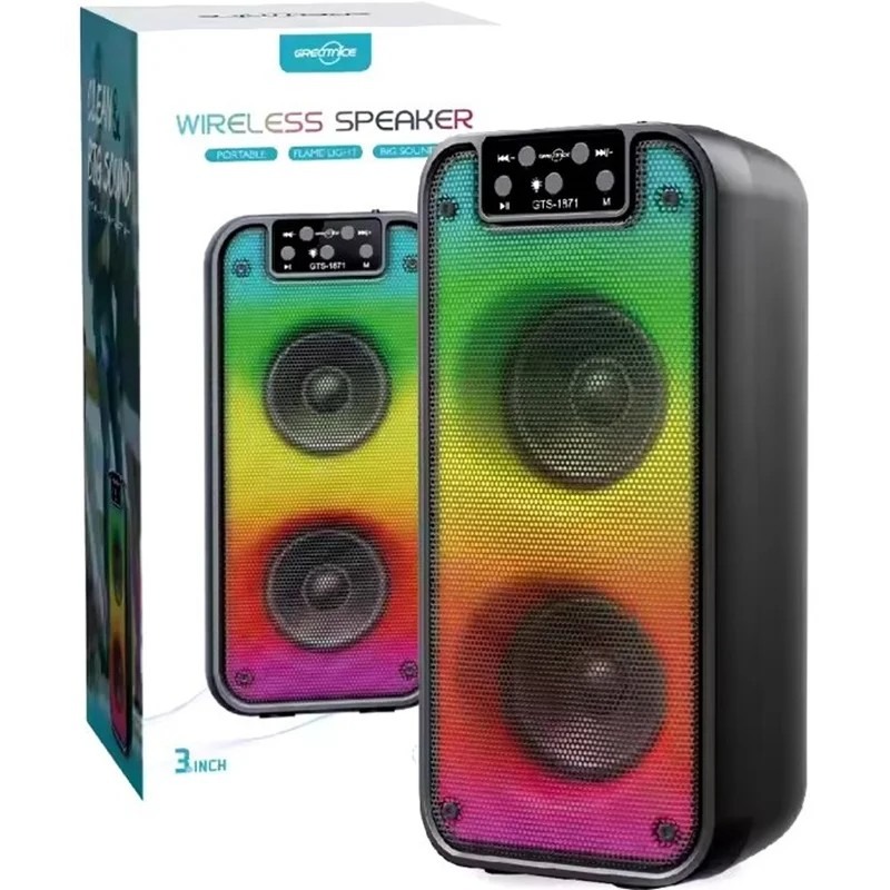 اسپیکر بلوتوثی قابل حمل گریت نایس مدل GTS-1871