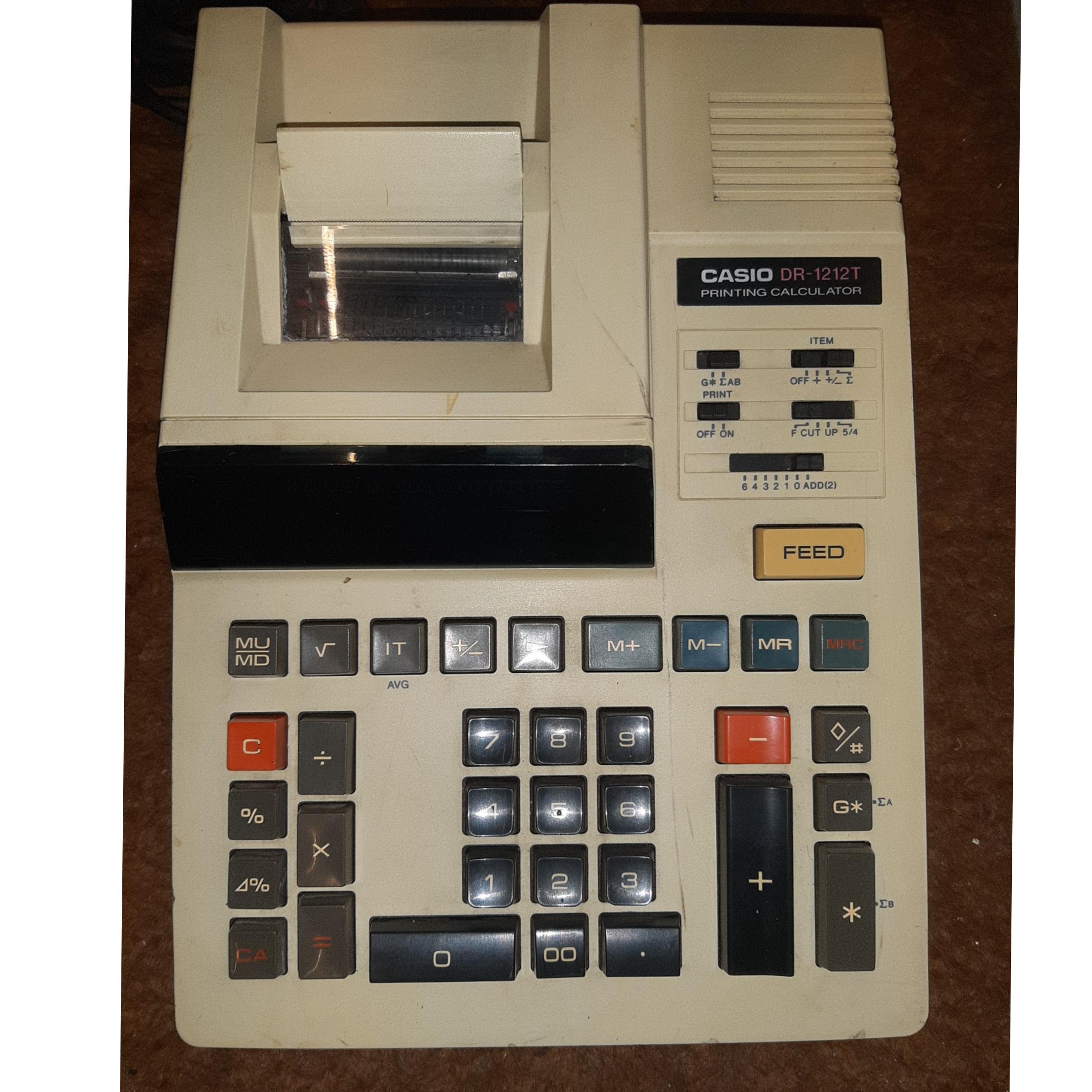 ماشین حساب کاسیوDR_1212T