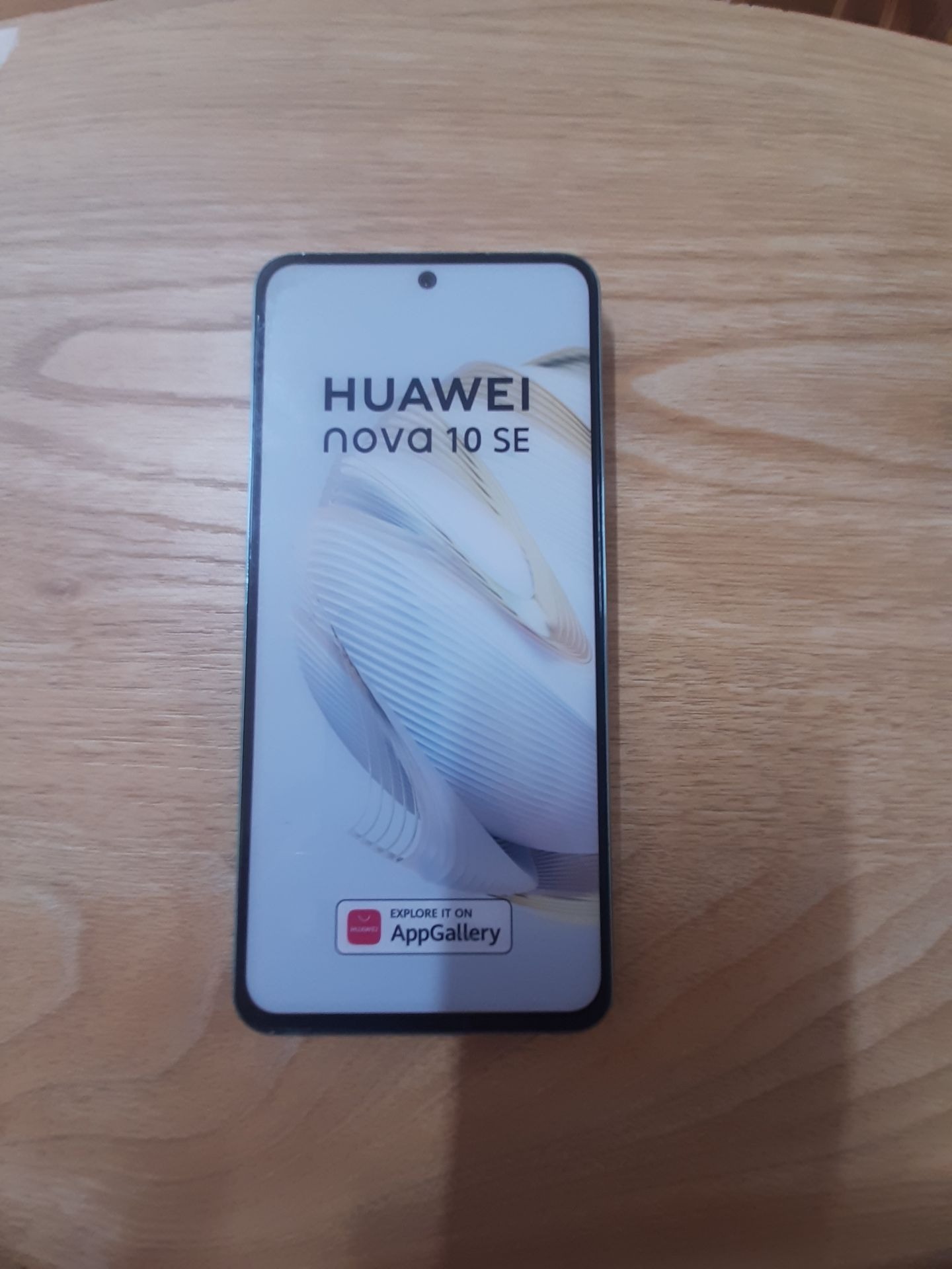 ماکت گوشی هواوی Nova 10 Se به همراه پایه چوبی