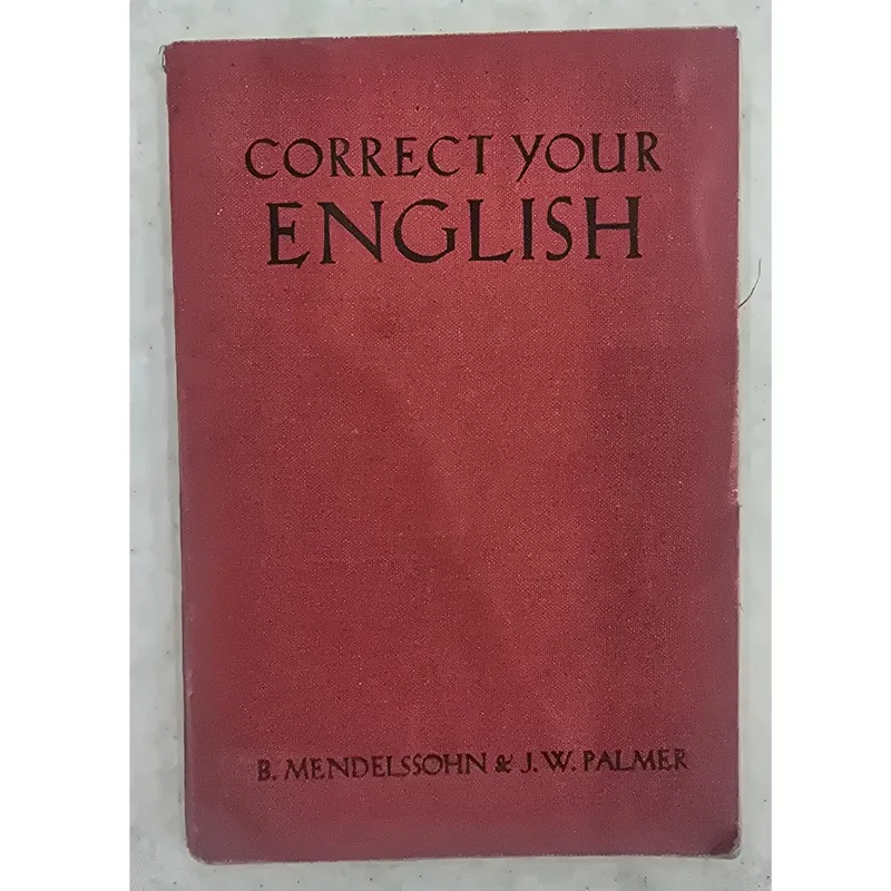 Correct Your English