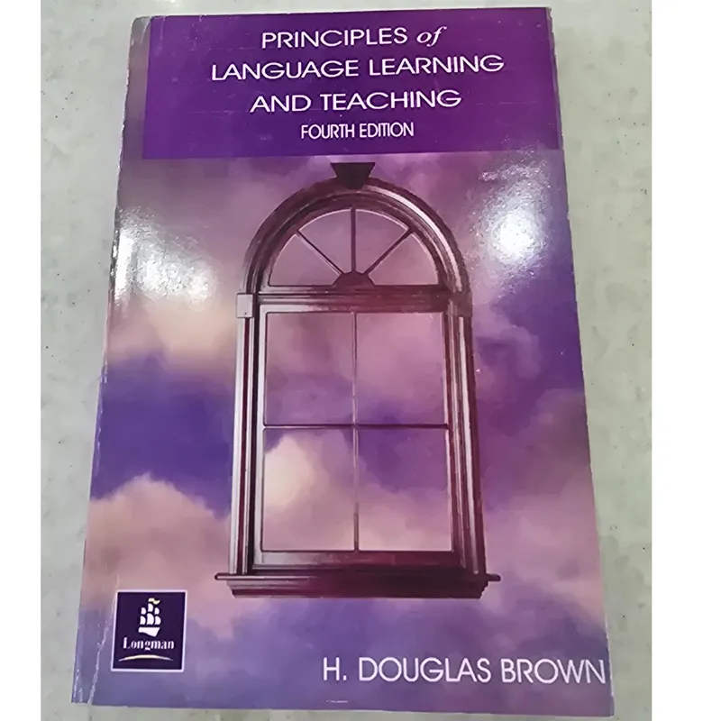 Principles language learning and teaching