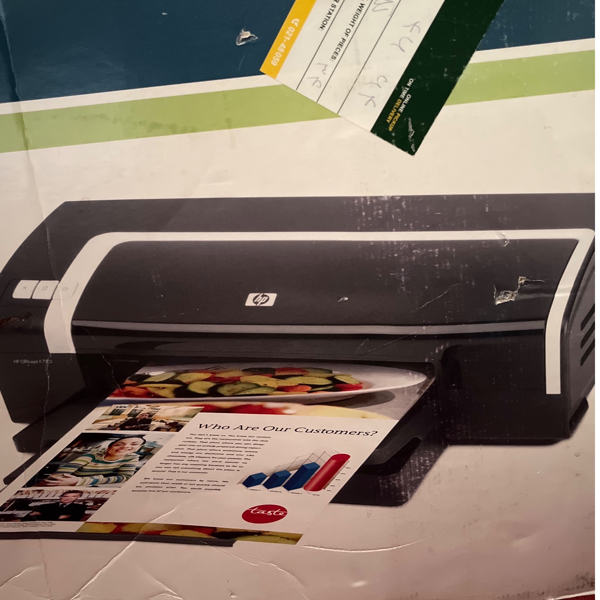 پرینتر hp مدل k7103