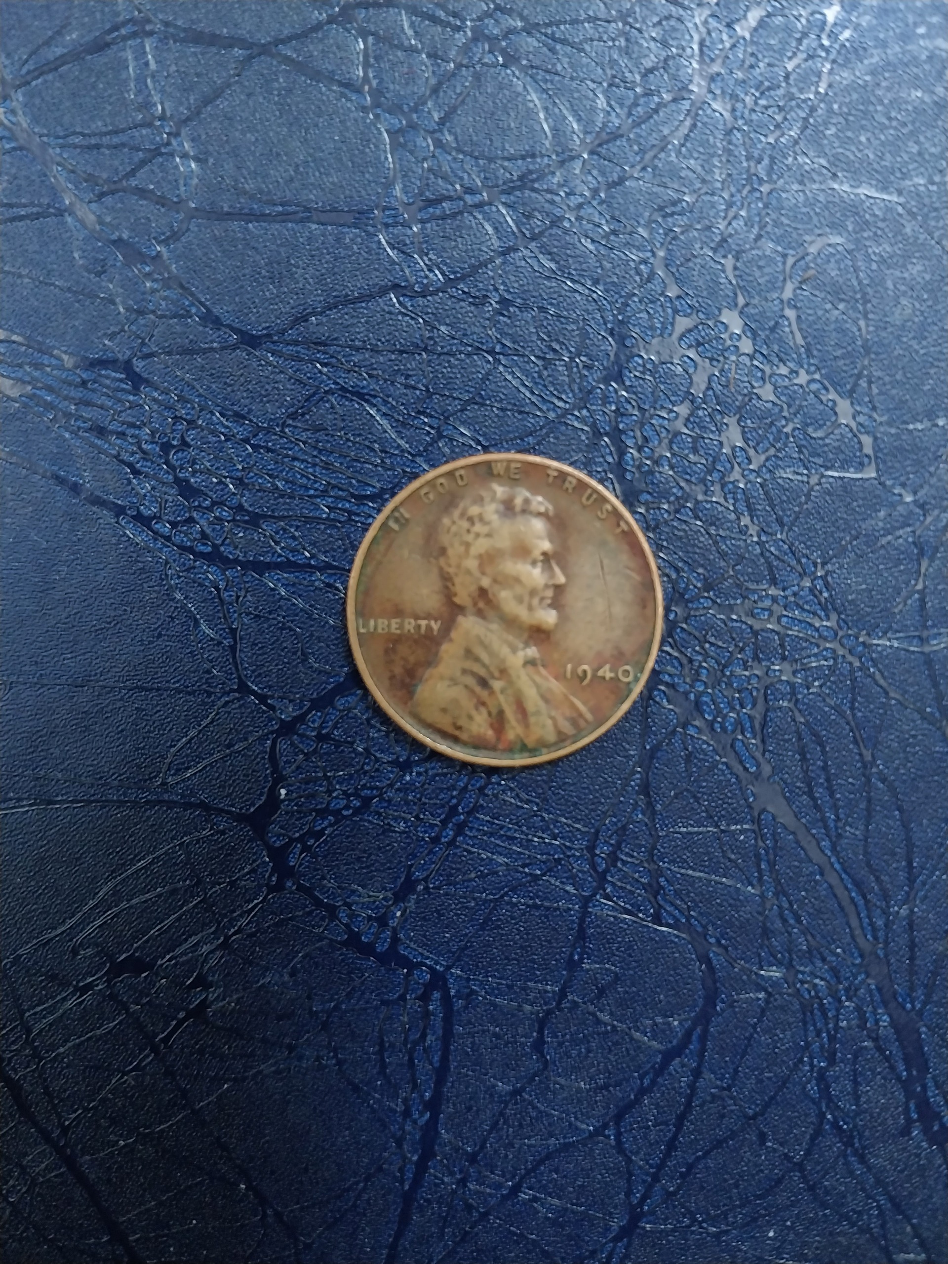 یک عدد وان سنت قدیمی 1940