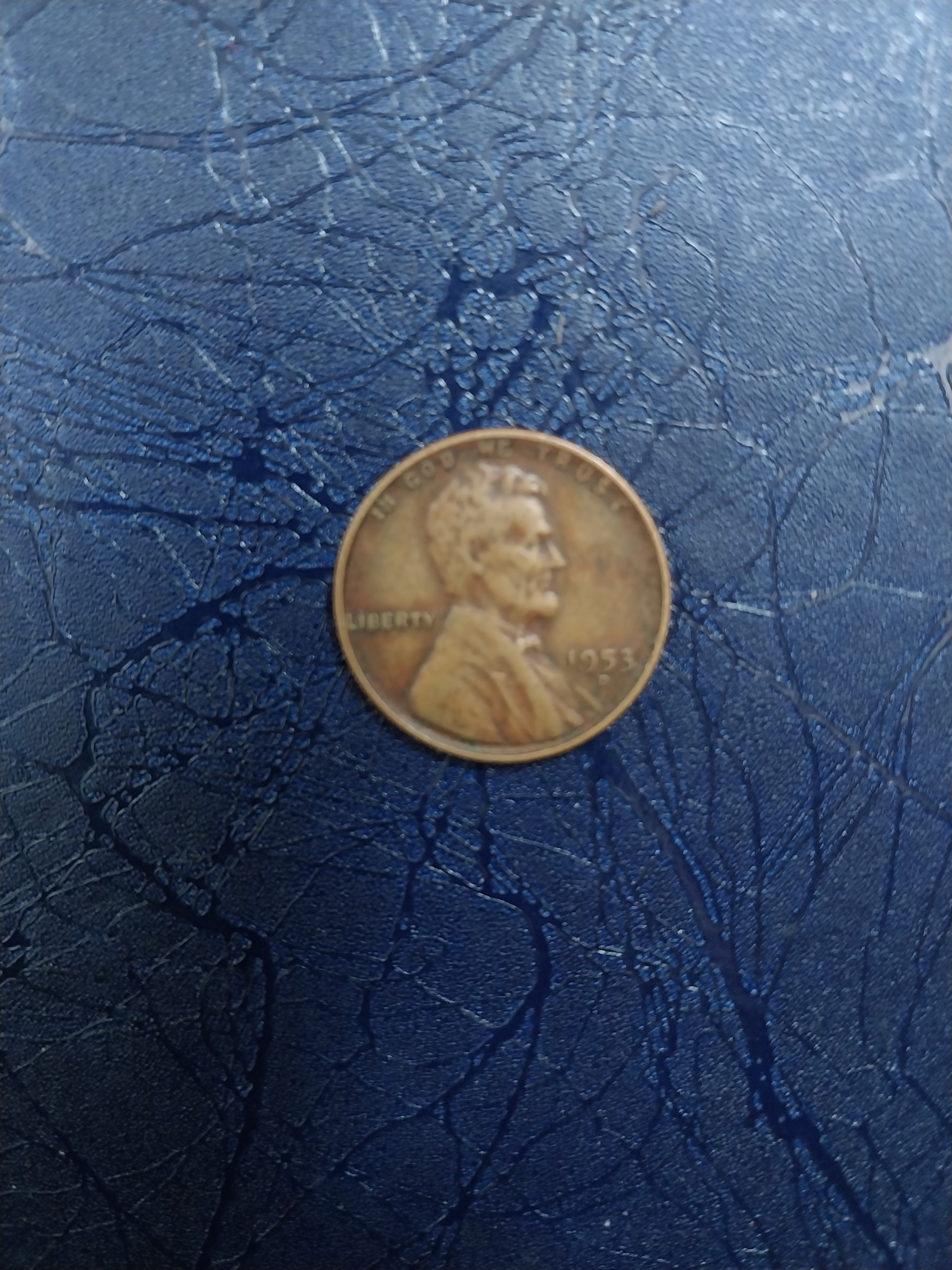 یک عدد وان سنت قدیمی 1953D