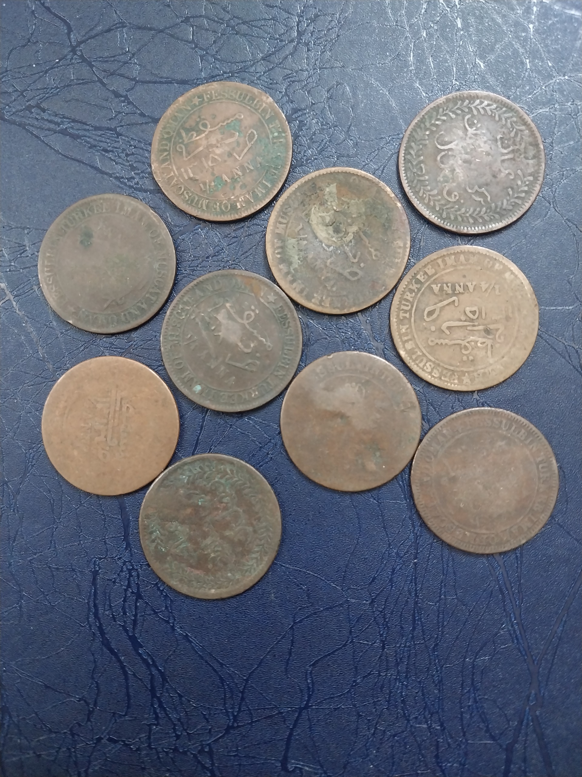 10 عدد سکه مسقط عمان کد 01