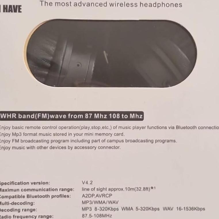 هدفون بی سیم نیا مدل xp-X5SP