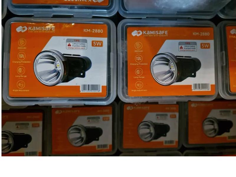 چراغ پیشانی کامی سیف km 2880 5 w