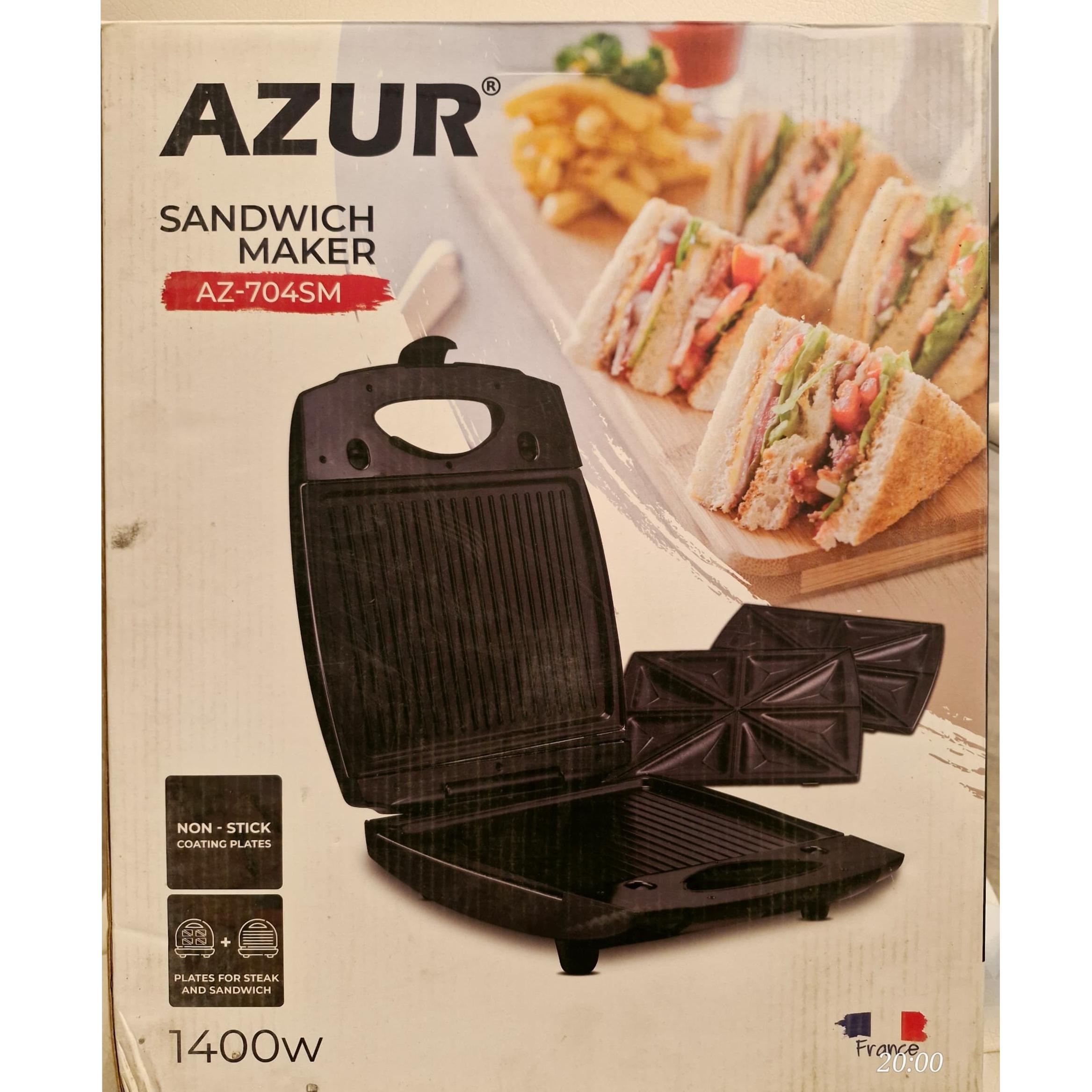 ساندویچ ساز دو صفحه ای azur