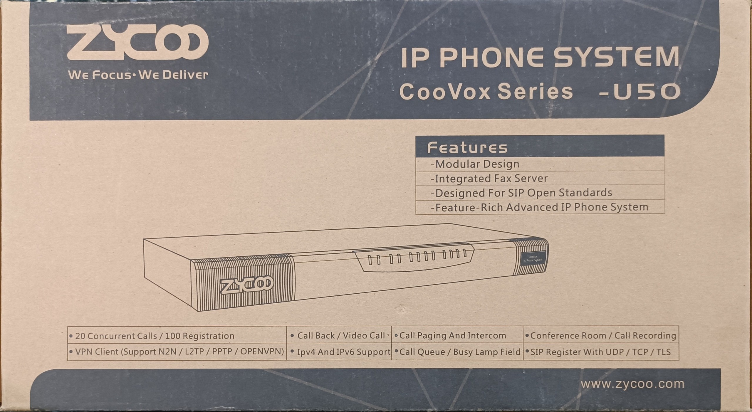 سانترال تحت شبکه ZYCOO U50