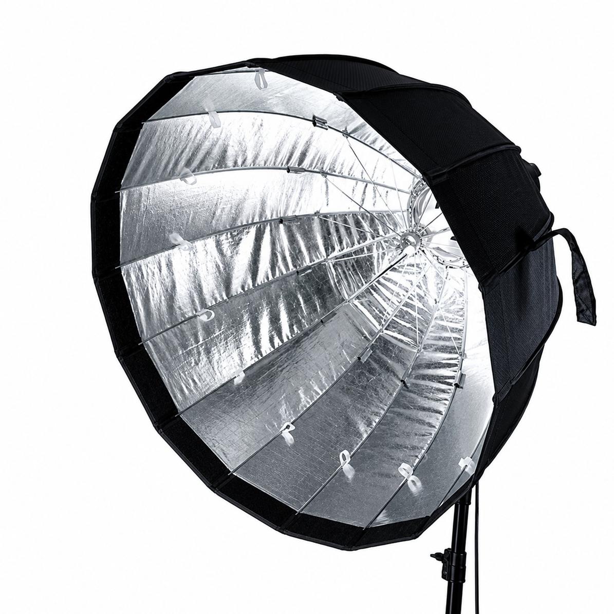 سافتباکس پارابولیک پرتابل 120CM (16 ضلعی)