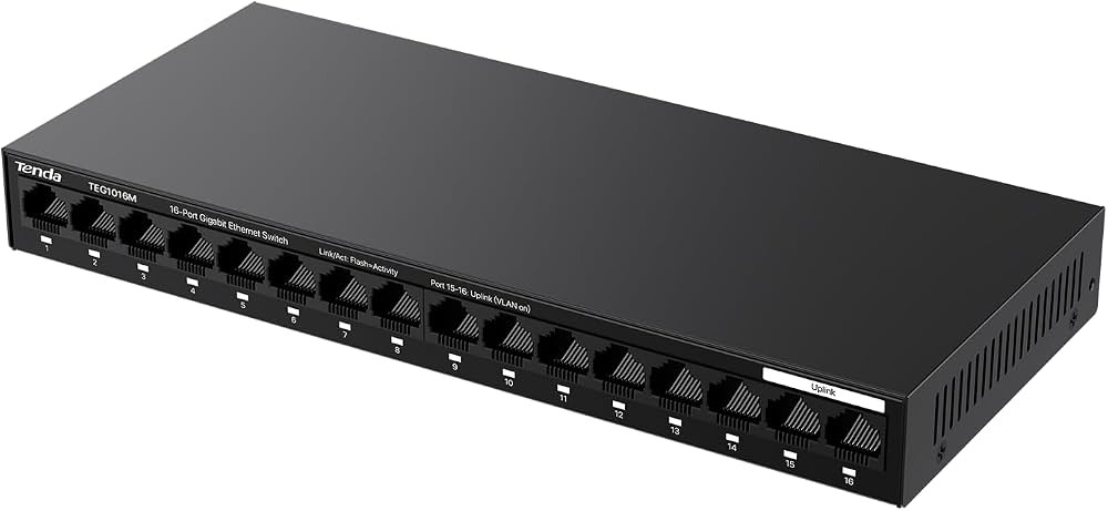سوییچ تندا TEG1016M آکبند 16 پورت