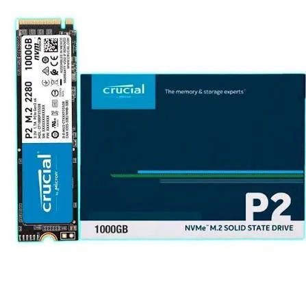 حافظه SSD اورجینال Crucial P2 NVMe 1TB