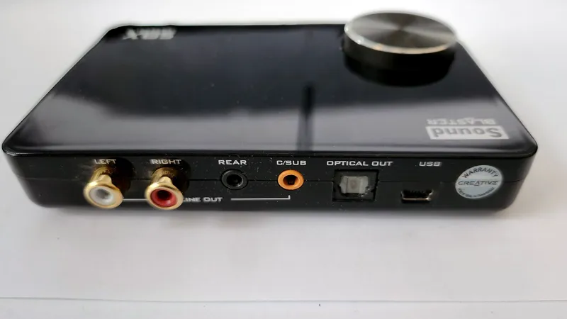 کارت صدای اکسترنال Creative sound blaster