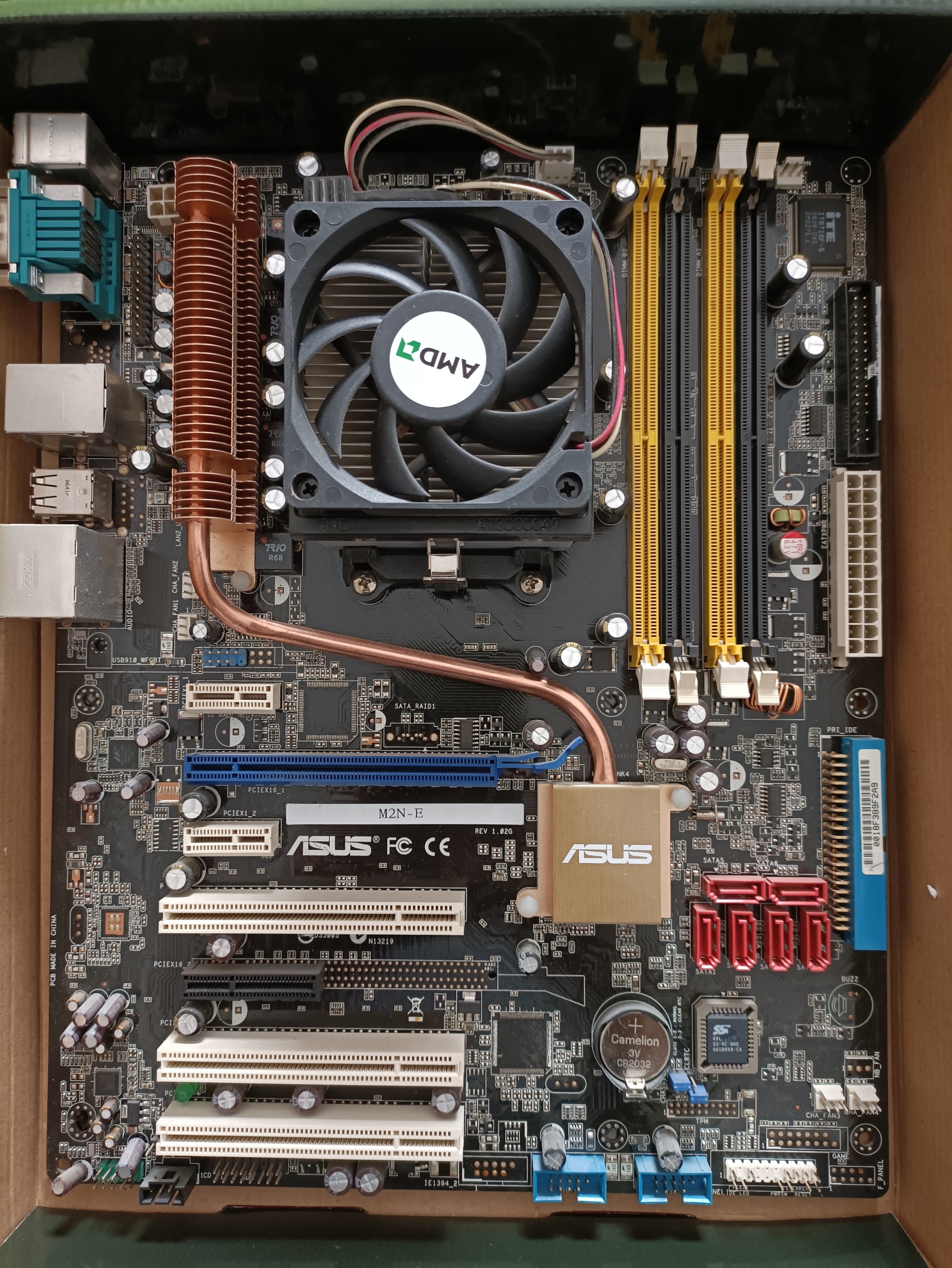 باندل ASUS m2n-e  AMD Athlon 64 X2 5200