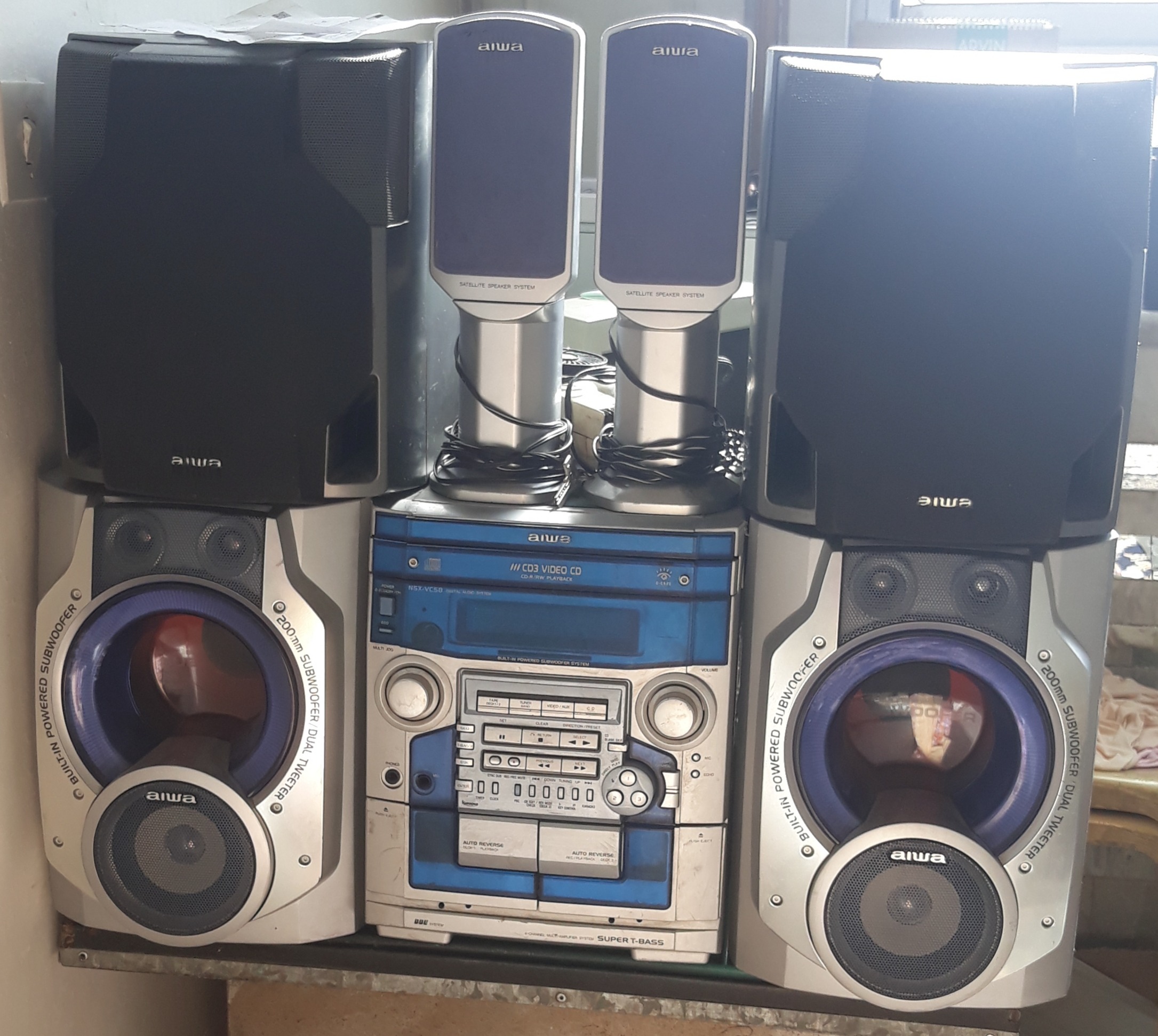 ضبط ایوا مدل NSX-VC58