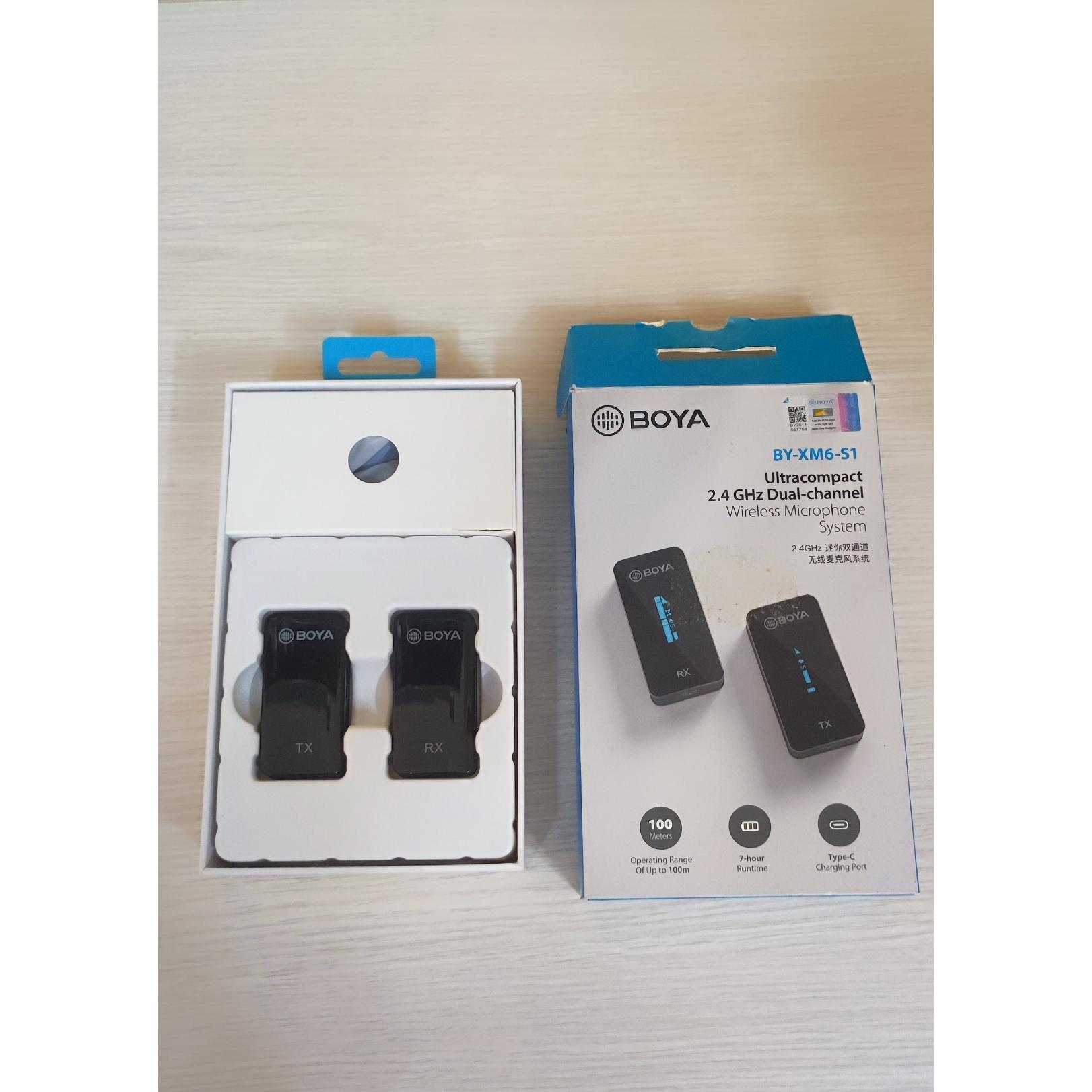 میکروفن بیسیم بویا مدل BY-XM6-S1