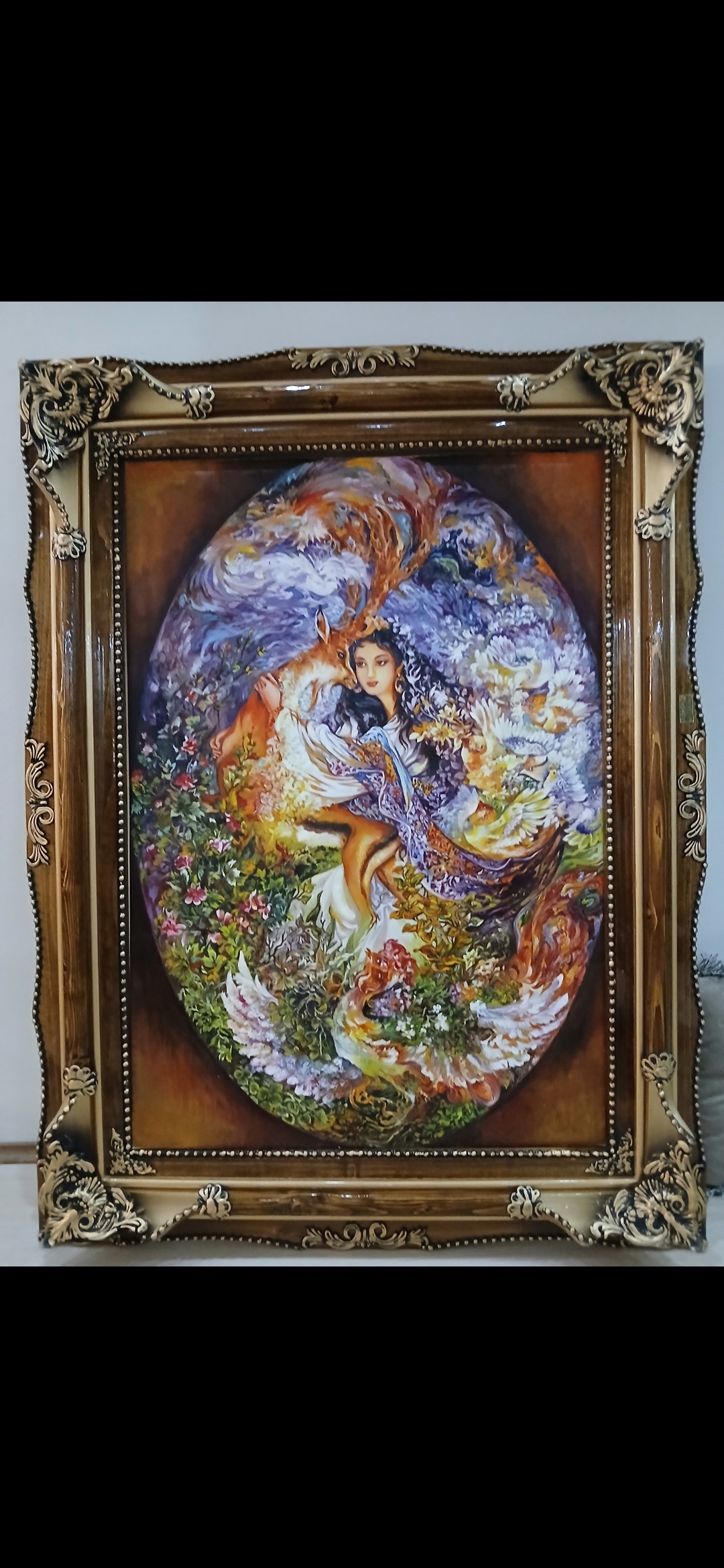 تابلو نقاشی مینیاتور رنگ روغن