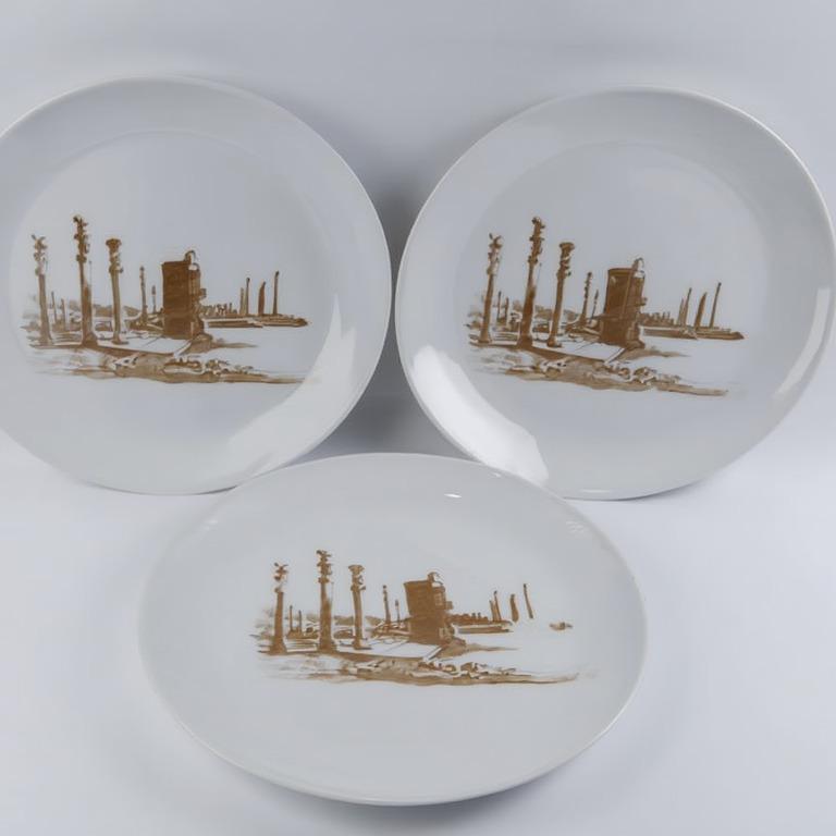 بشقاب چینی قدیمی