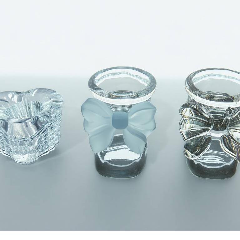 جا شمعی بلوری