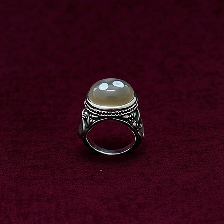 انگشتر نقره مردانه