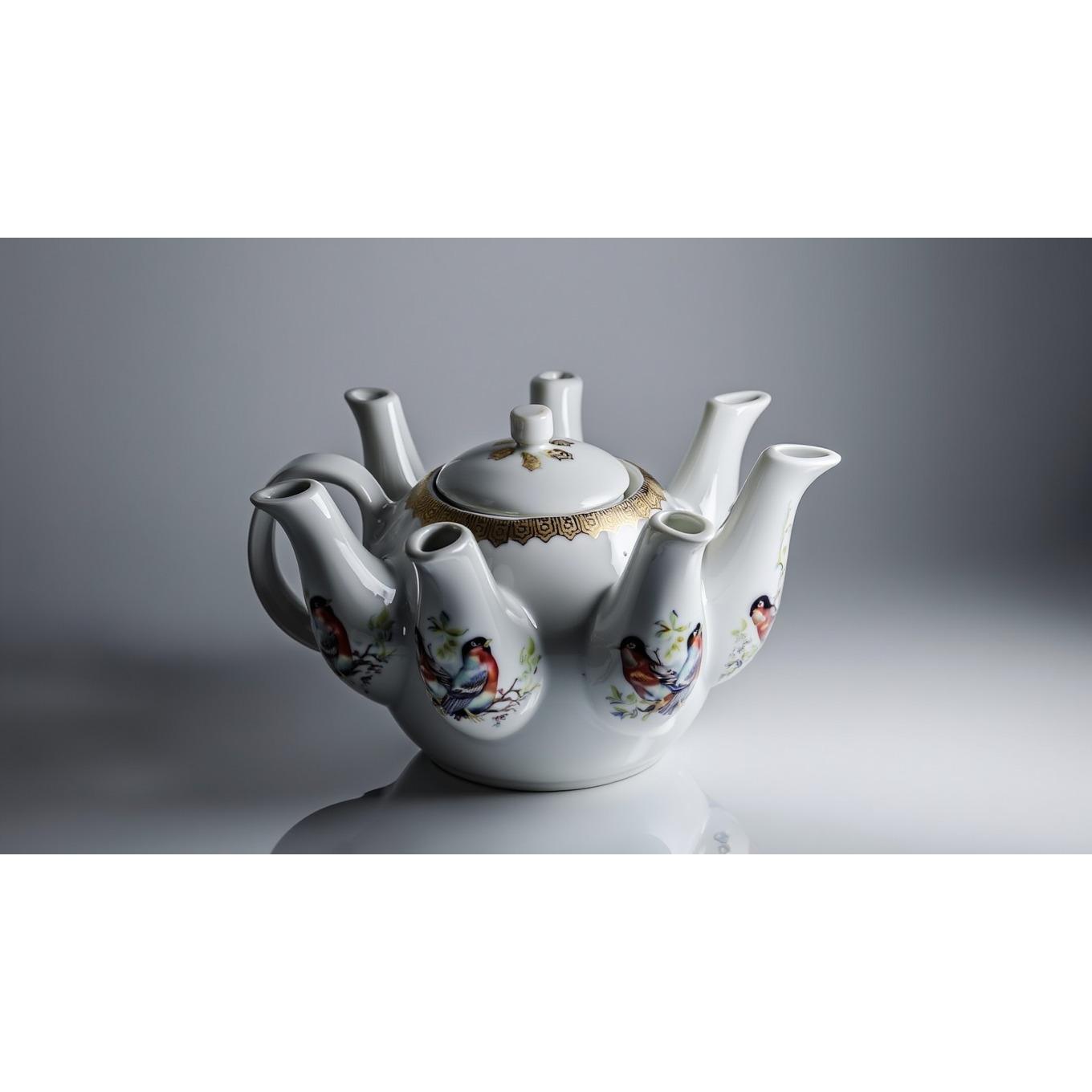 قوری هفت لوله قدیمی