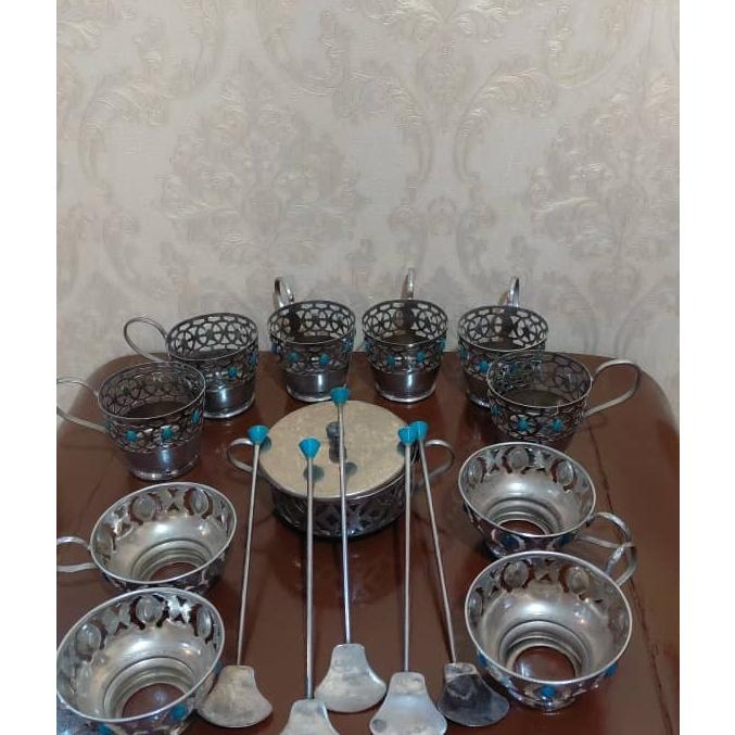 گیره و قندان برنجی قدیمی