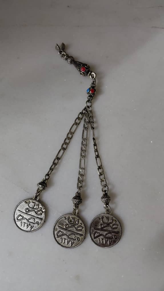 سر تسبیح فلزی تزیینی