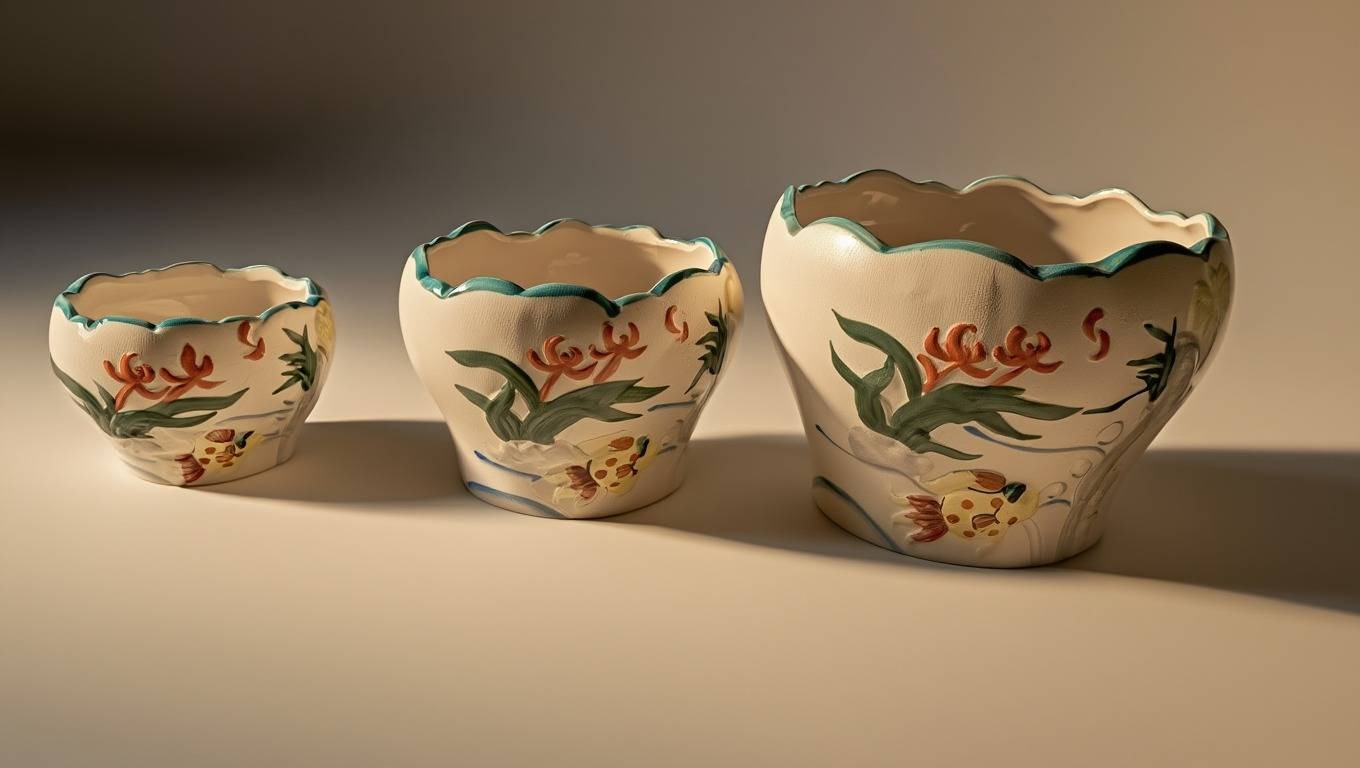 گلدانهای دکوری سرامیکی