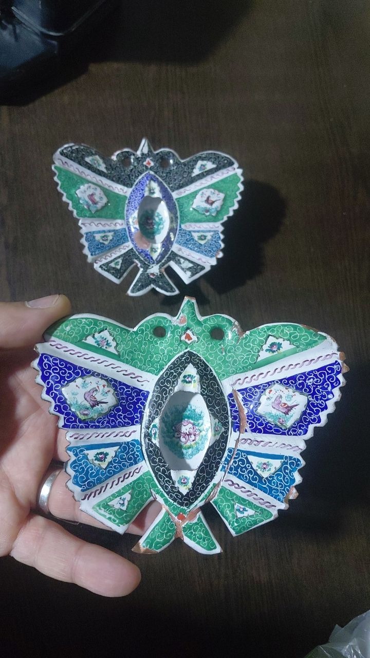 زیرسیگاری مینا کاری