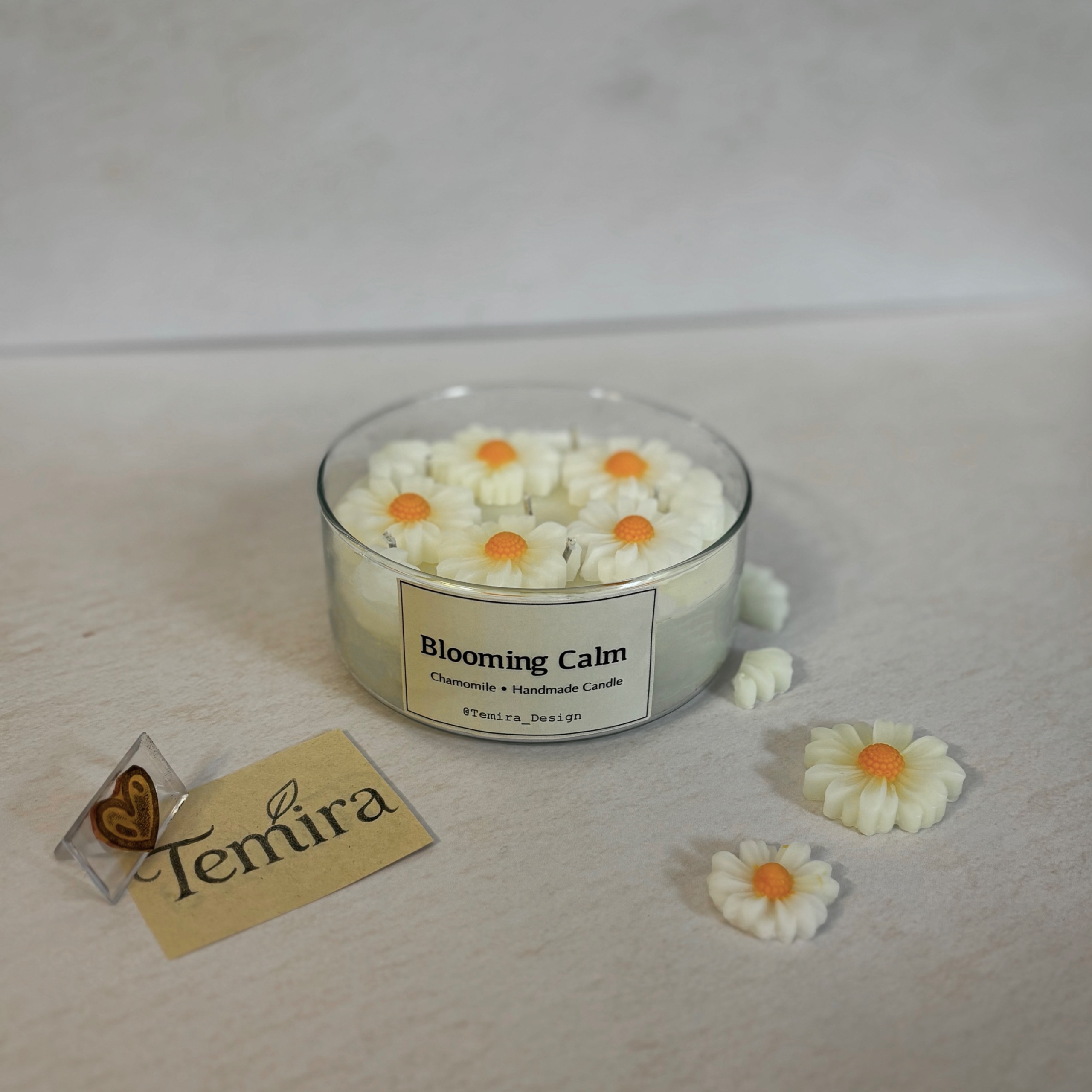 جار شمع بابونه