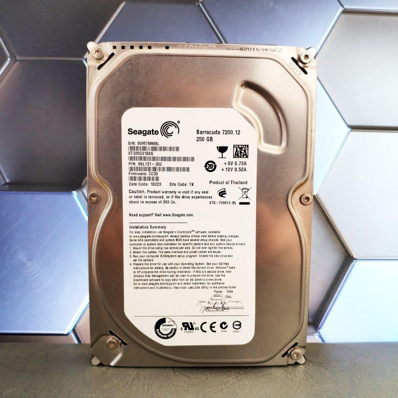 هارد 250 گیگ سیگیت باراکودا