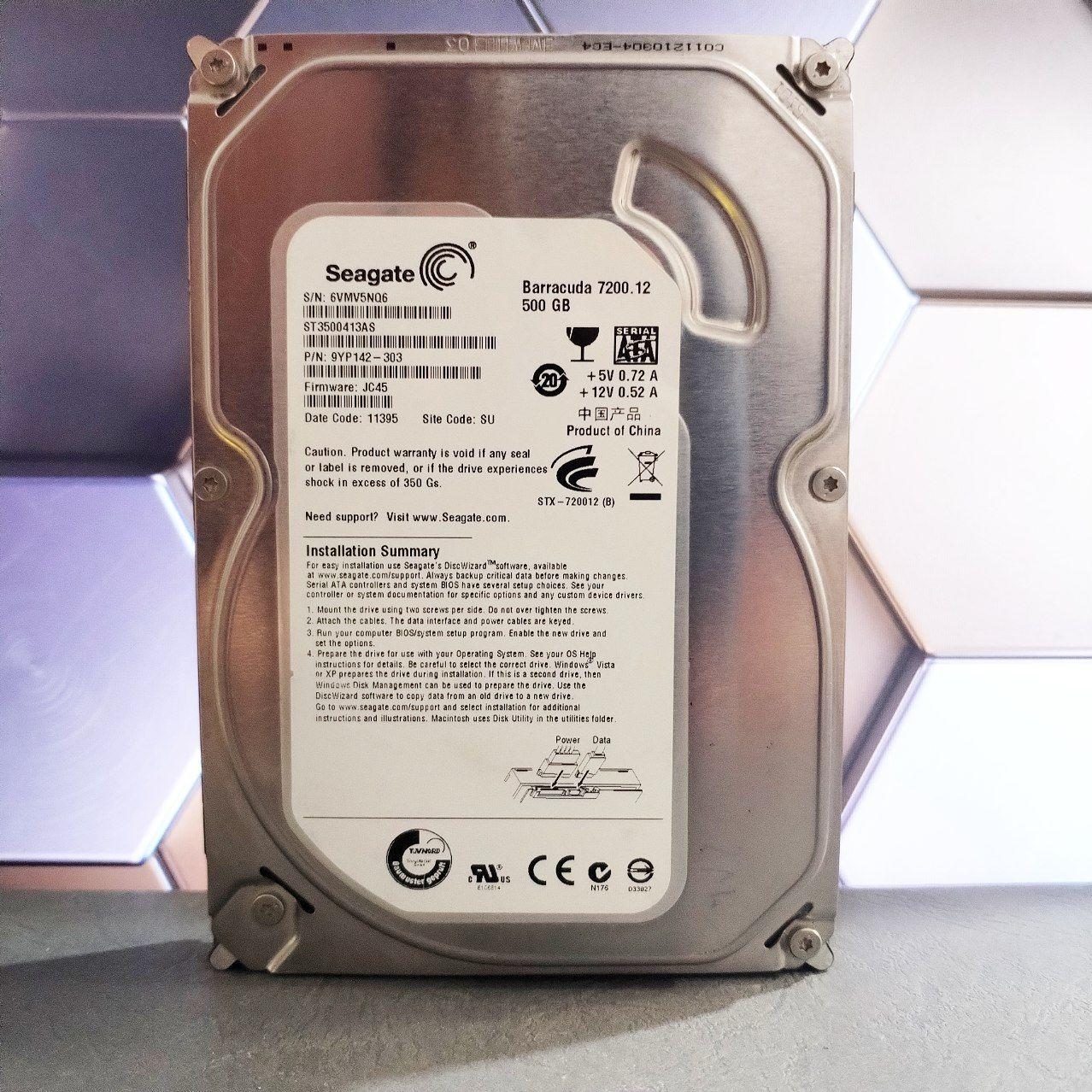 هارد 500 گیگ سیگیت باراکودا