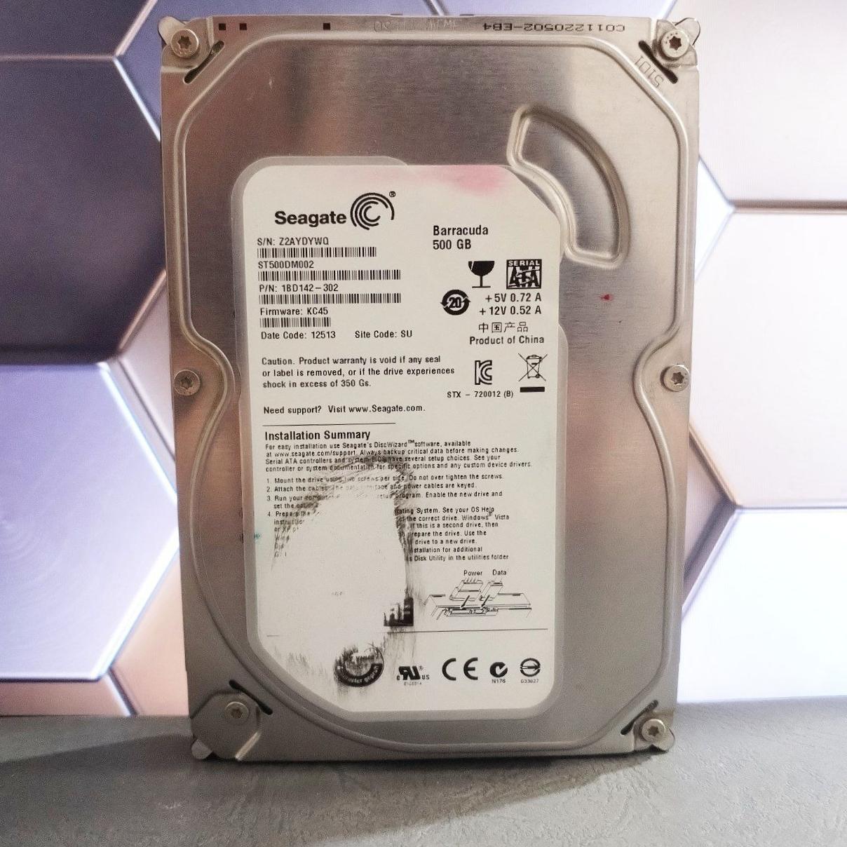 هارد 500 گیگ سیگیت باراکودا