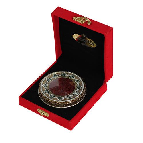 پک زعفران مخمل خاتم گالوک