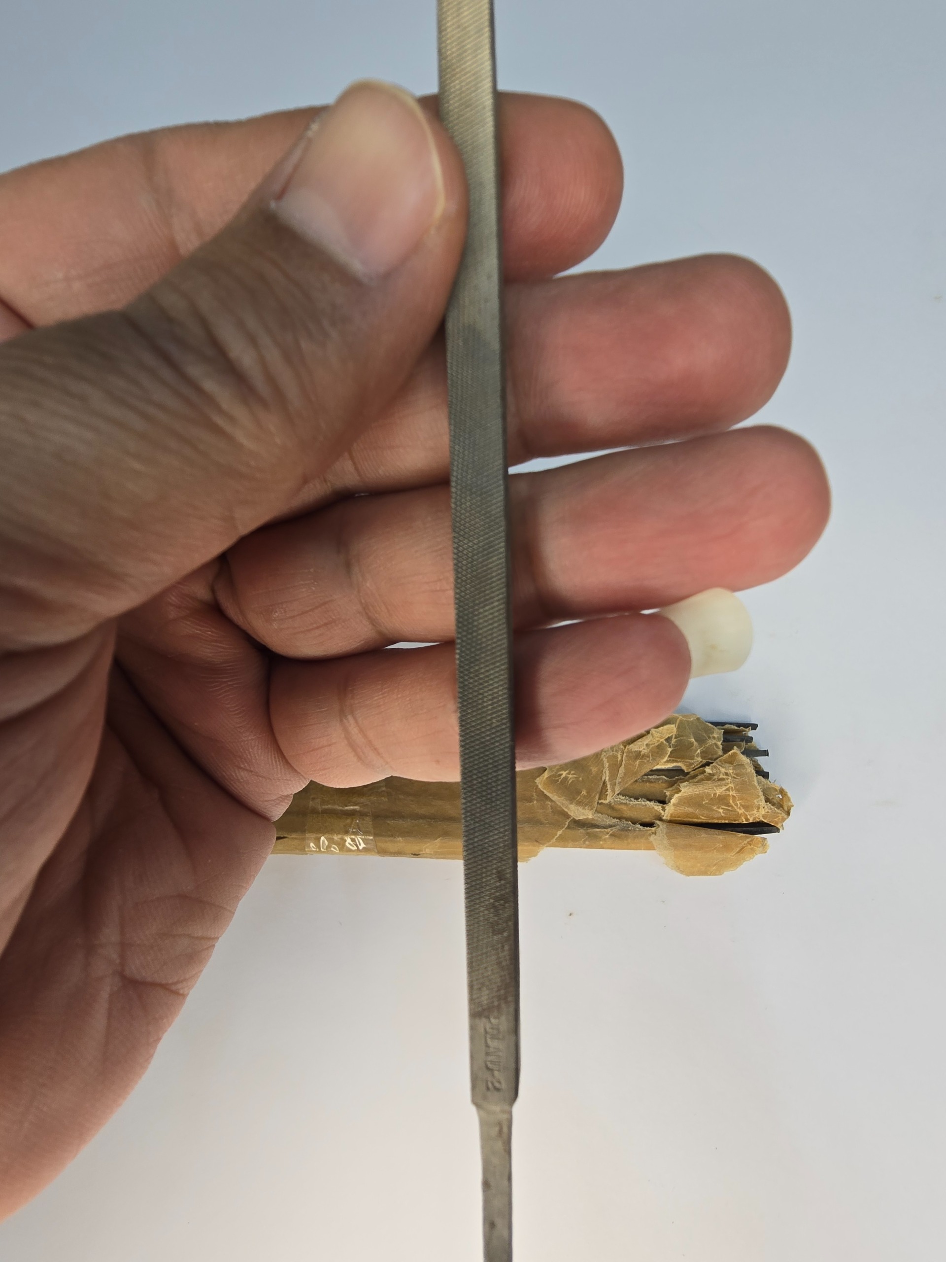 سوهان فلز چهار گوش اصیل ساخت لهستان (Poland)