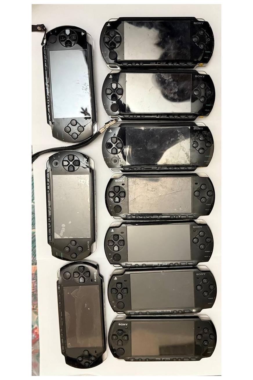 10 عدد سونی پی اس پی  Sony PSP 1000 2000 3000
