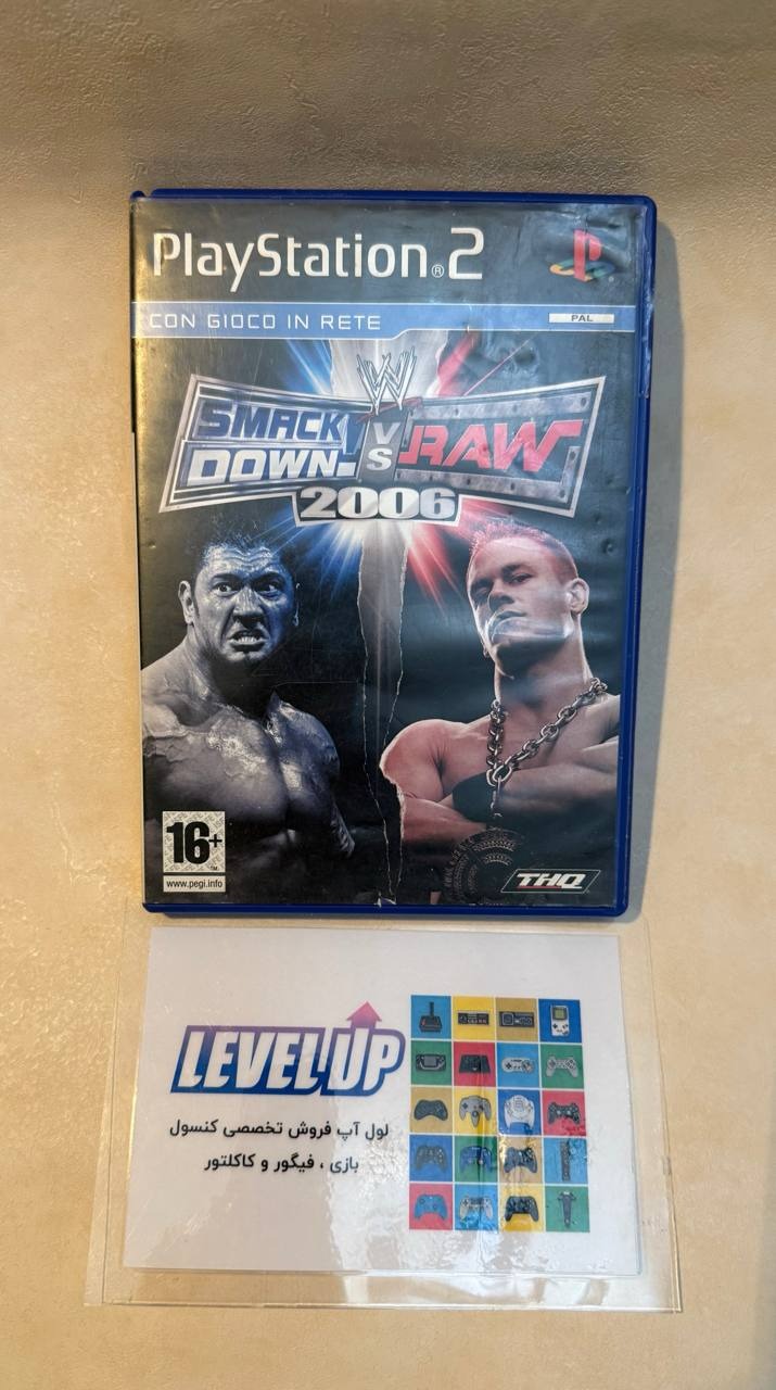 بازی پلی استیشن 2 Smack Down vs Raw 2006