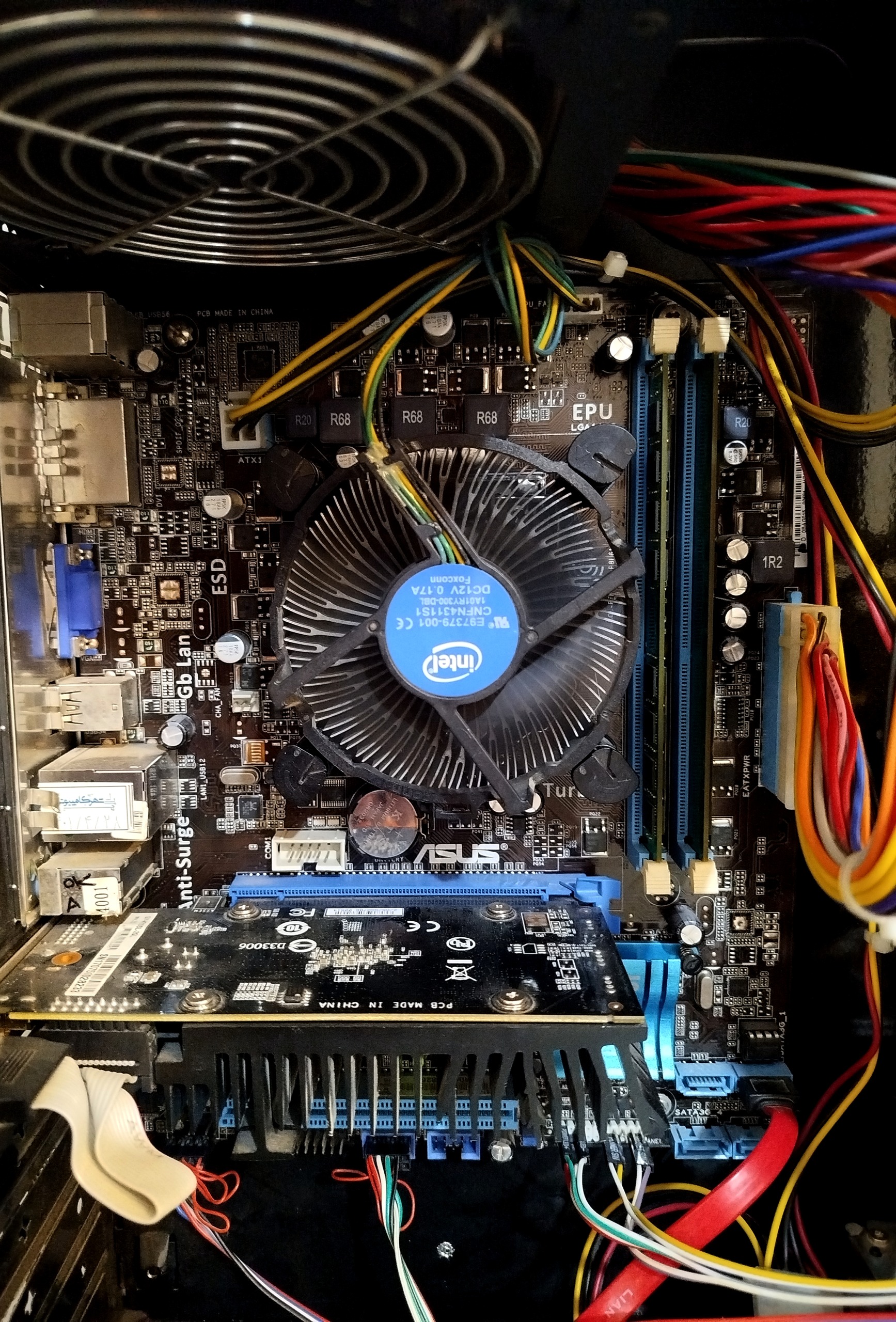 Asus h61 MLE باندل