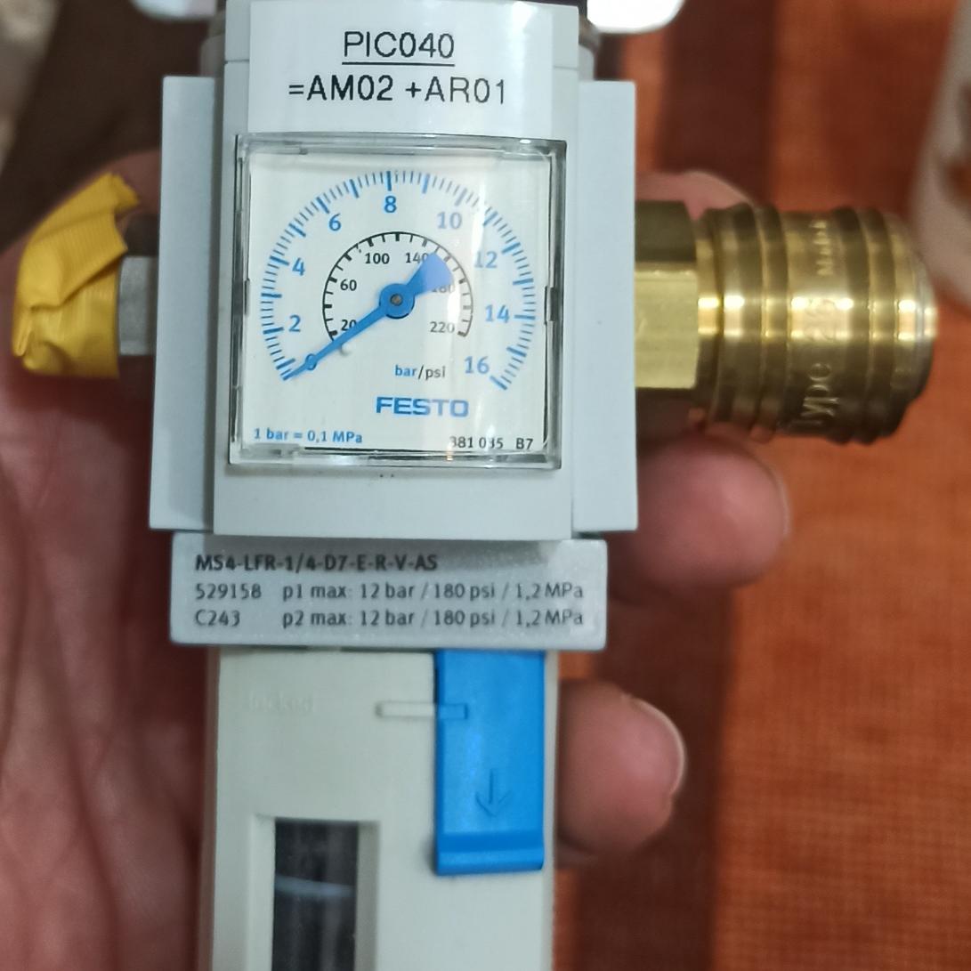 فیلتر رگلاتور پنوماتیک فستو اصل