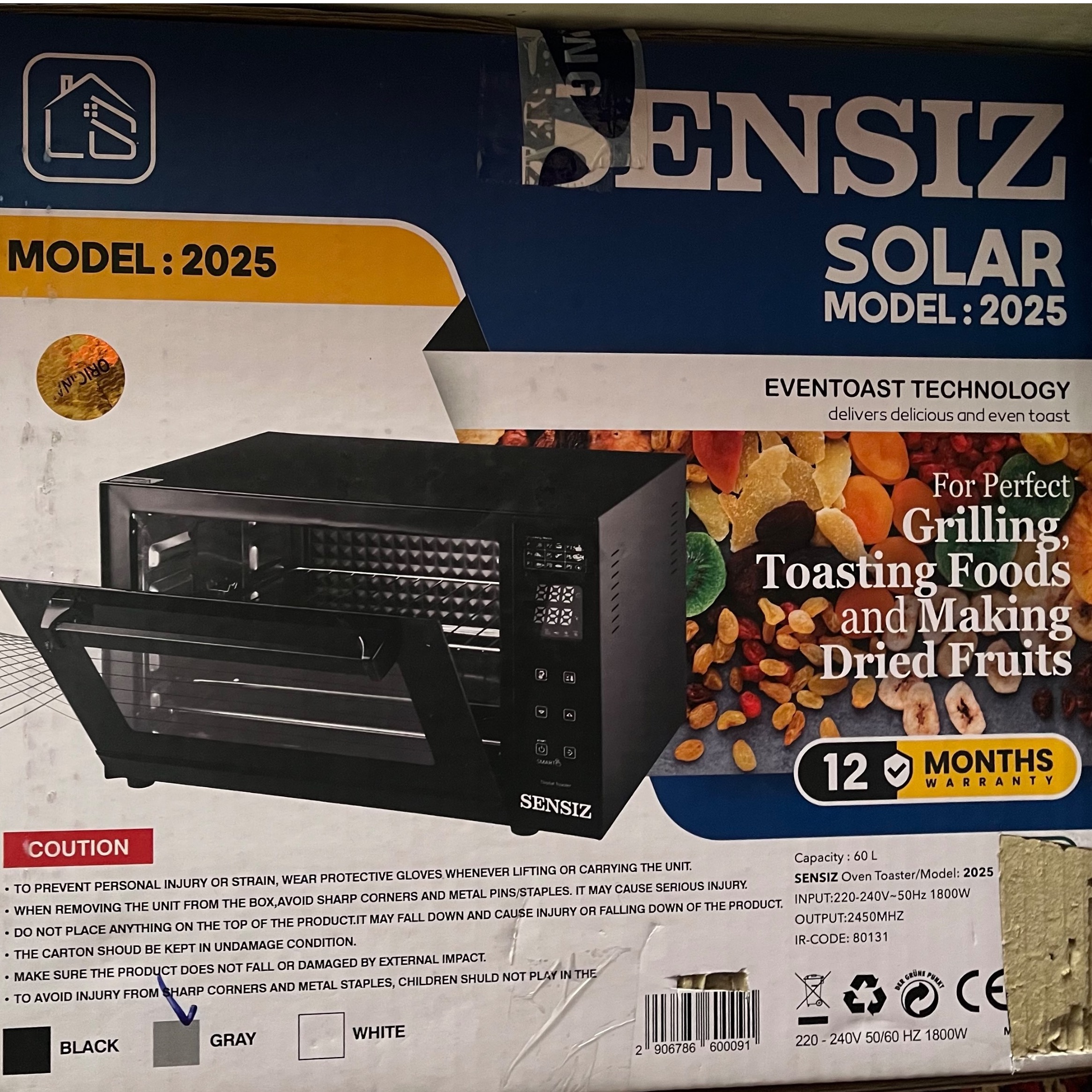 آون توستر برند سنسیز 2025 SENSIZ 2025