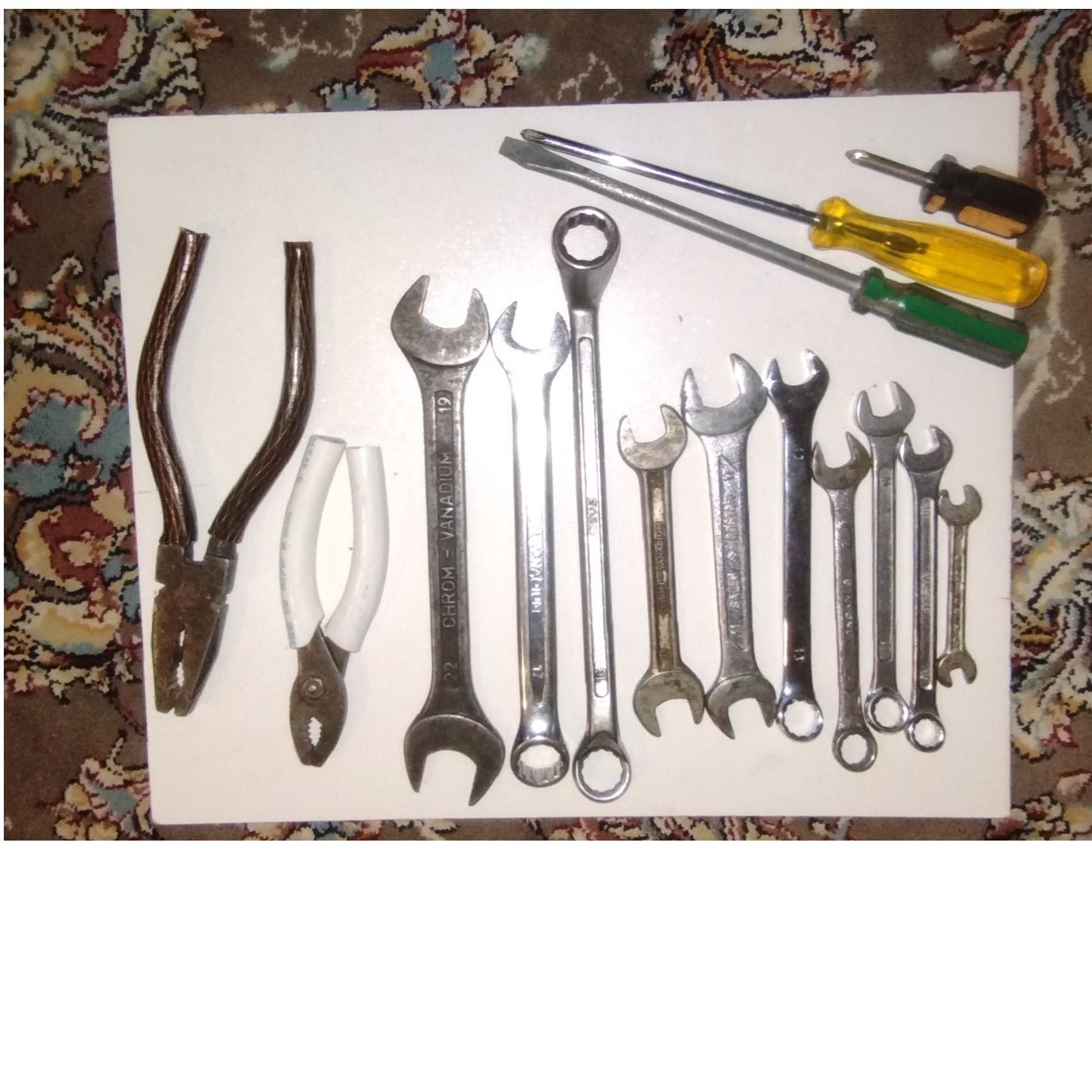 ست آچار و ابزار