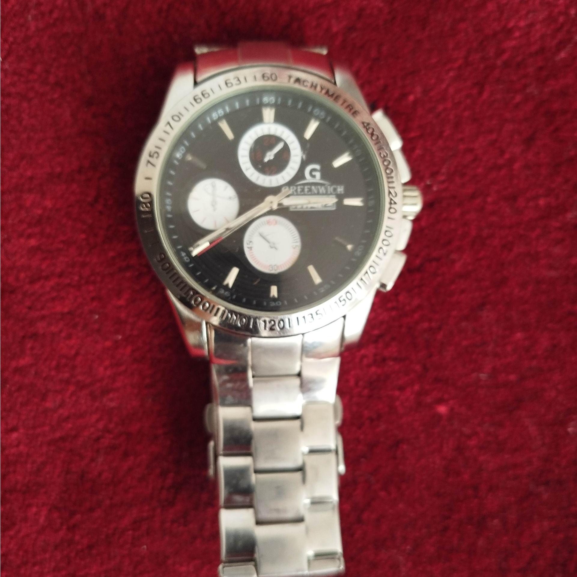 ساعت مچی مردانە برندGREENWICH