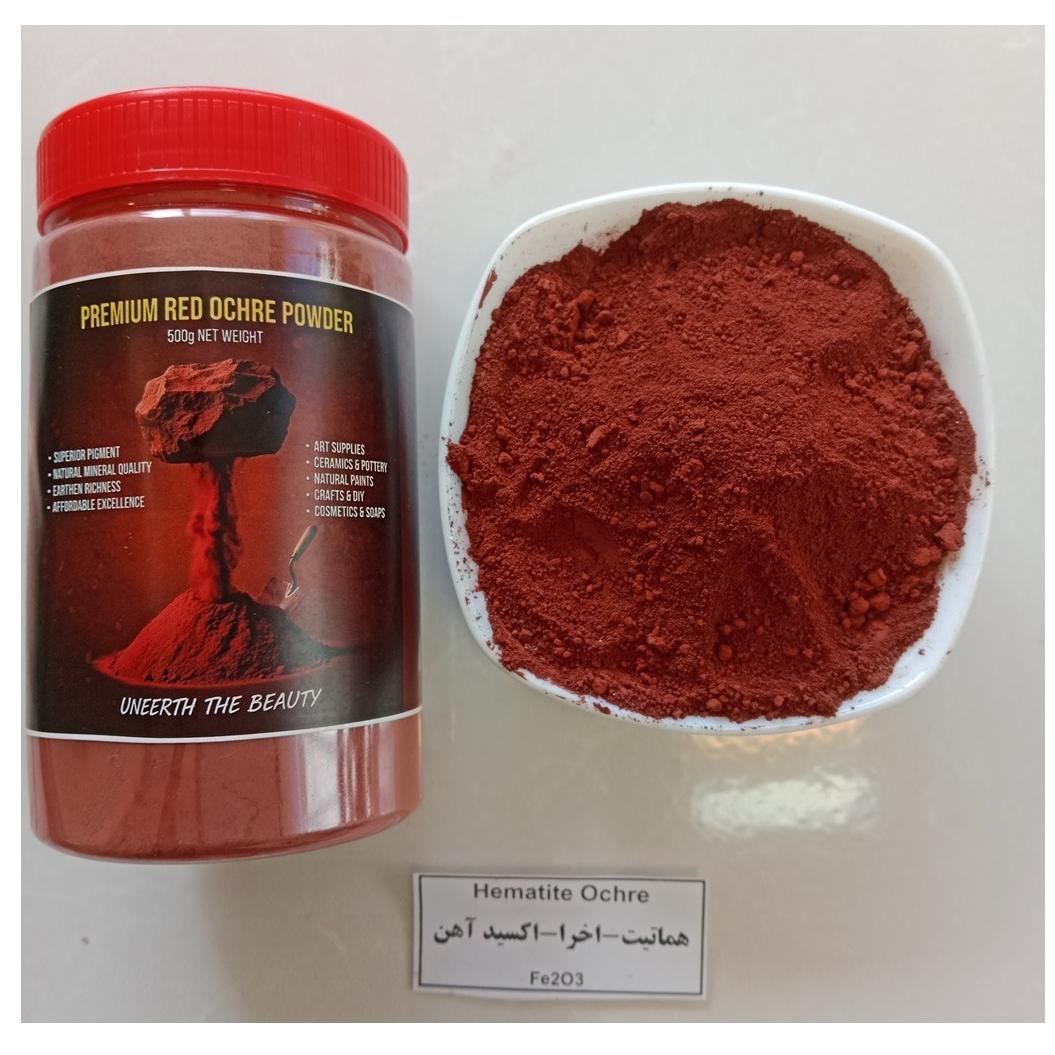 خاک اخرا ocher سرخ رنگ ممتاز