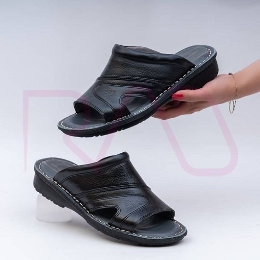 صندل طبی خار پاشنه مردانه چرم طبیعی مدل برلین