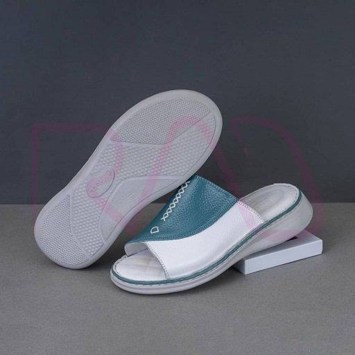 صندل طبی خار پاشنه زنانه چرم طبیعی دکتر حس