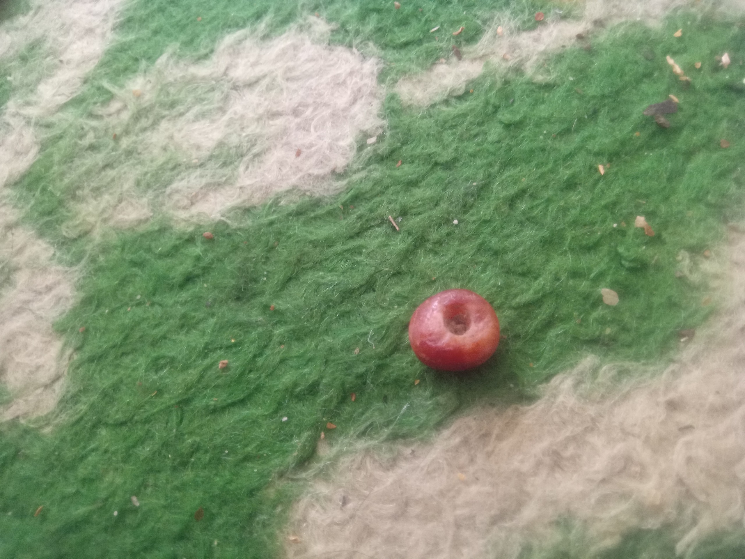 مهره عقیق پاتین دار