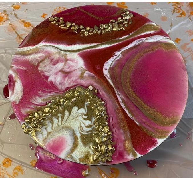 تابلو رزین بسیار زیبا دست ساز